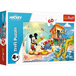 Trefl- Journée intéressante Amis Disney Mickey Mouse and Friends 60 Teile, für Kinder AB 4 Jahren Puzzle, 17359, Multicolore