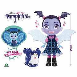 Ludendo Vampirina - Vampirinia Bat-Poupée 24 cm avec ailes lumineuses et sons 