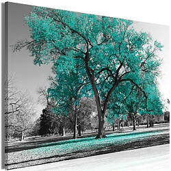 Paris Prix Tableau Imprimé Autumn in the Park Wide Turquoise 80 x 120 cm 