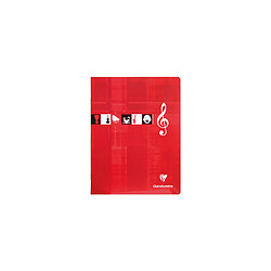 Clairefontaine Cahier piqûre Musique & Chant, 170 x 220 mm ()