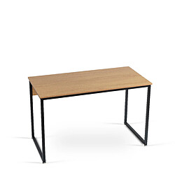 Vivaldi Bureau Ross 120 cm Chêne Doré/Noir