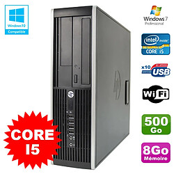 PC HP Elite 8200 SFF Intel Core I5 3.1GHz 8Go Disque 500Go DVD WIFI W7 - Occasion