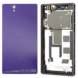 Wewoo Violet pour Sony L36H Middle Board + Cache Batterie