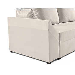 Acheter Bestmobilier Mike - canapé d'angle réversible - 4 places - convertible avec coffre - en velours