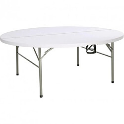 Table pliante ronde 1,8 m - Bolero