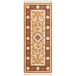 Vidal Tapis de couloir en laine 201x81 brun Darya 