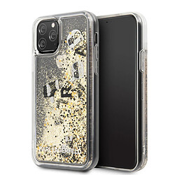 Etui pour iPhone 11 Pro - Karl Lagerfeld paillettes 