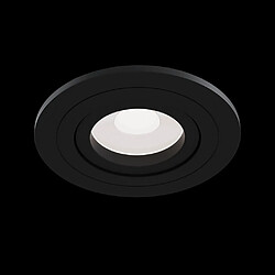 MAYTONI Downlight encastré noir, 1 lumière, GU10