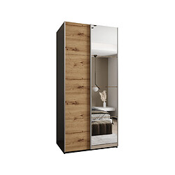 Abiks Meble Armoire à portes battantes Lux 3 245,5/120/64 2 portes 