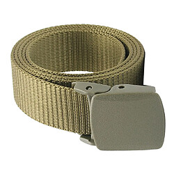 Ceintures En Nylon Pour Hommes Respirants Pour L'extérieur, Boucle à Glissière, Gris Ceinture en nylon