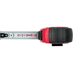 Mètre a ruban de poche, Blanc/noir/rouge, twoCOMP M 8mx25mm BMI