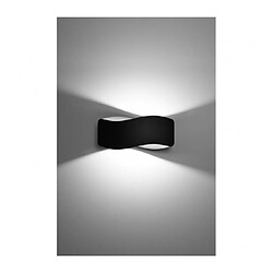 Avis Luminaire Center Applique murale Tila Up Acier Noir 1 ampoule 13cm