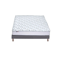 Acheter Idliterie Ensemble Matelas Mousse Haute Résilience CIRRUS + Sommier - Made in France