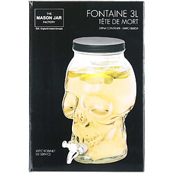 Avis The Concept Factory Fontaine à boissons tête de mort 4.5 litres