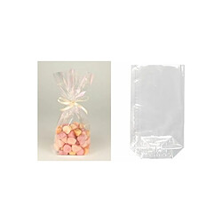 STARPAK Sachet à fond plat, (L)100 x (H)150 mm, transparent ()