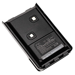 vhbw batterie remplace Alinco EBP-88H pour radio talkie-walkie (2000mAh, 7.4V, Li-Ion) + clip 