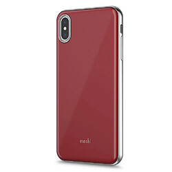 Coque Moshi iGlaze iPhone XS Max rouge