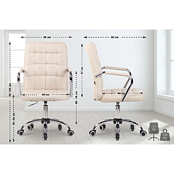 Non Chaise de bureau tissu Terni