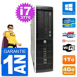 PC HP Compaq Pro 6300 SFF Intel i7-3770 RAM 4Go Disque Dur 1To Windows 10 Wifi · Occasion 