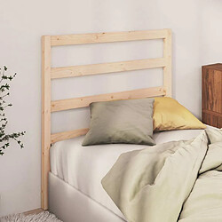 Avis Maison Chic Tête de lit scandinave pour lit adulte,Meuble de chambre 95x4x100 cm Bois massif de pin -MN47076