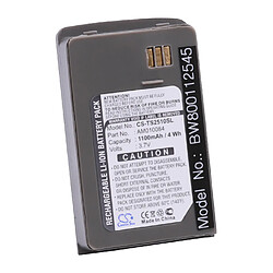 vhbw Batterie remplacement pour Thuraya AM000717, AM010084 pour smartphone satellite (1100mAh, 3,7V, Li-ion)