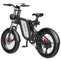 Avis Vélo Électrique Sur Neige Plage GUNAI MX25 20" 1000w 25Ah Fatbike - Noir