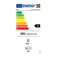 Avis Congélateur armoire 60cm 245l - fuan28fw - FAURE