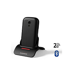 SWISSVOICE Téléphone portable - S24 - 2,4 pouces - A clapet - Noir