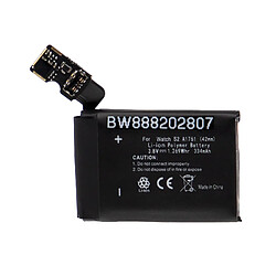 vhbw Batterie remplacement pour Apple A1761 pour smartwatch montre connectée bracelet fitness (334mAh, 3,8V, Li-polymère)