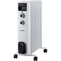 Discograph Blaupunkt HOR501 Radiateur à bain dhuile 22 m² 2500 W blanc, noir