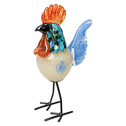 Figurine Décorative Romimex verre Coq 