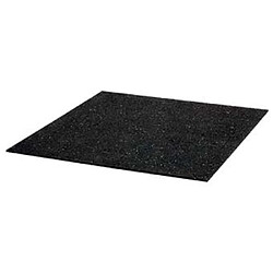 TAPIS ANTIVIBRATION CAOUTCHOUC 60X60X6