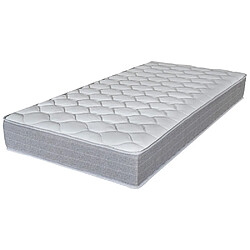 Ebac Matelas mousse 90x200 Madere - Mousse - Hauteur 24 cm - 3 zones - Soutien ferme