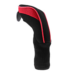 maille long cou club de golf tête de sauvetage couvre golf hybride ut tête rouge