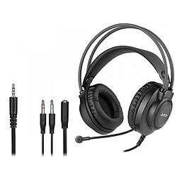 Avis Casque A4TECH FStyler FH200i Noir avec microphone, prise 3,5 mm