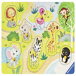 Ravensburger 03687 ? Les Voyages Au Zoo, My First Wooden Puzzle