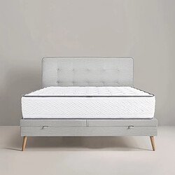 Visiodirect Matelas réversible ROMA, King Size, 180x200 cm, en mousse Memosoft100 à mémoire de forme pas cher