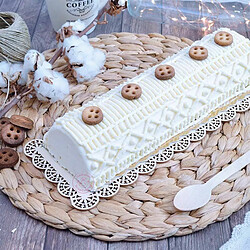 Scrapcooking Kit bûche de Noël en tricot