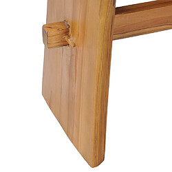 Acheter vidaXL Tabouret Bois de teck massif