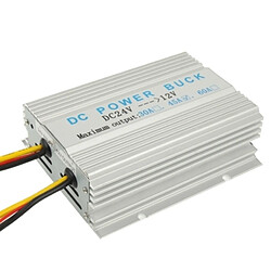 Wewoo Transformateur abaisseur de puissance de voiture de CC 24V à 12V, courant de sortie évalué: 45A