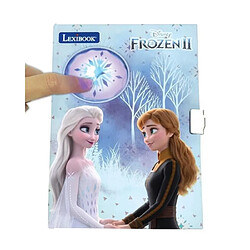 Lexibook LA REINE DES NEIGES - Journal Intime Electronique - Effets lumineux et accessoires (stickers, crayon, feutres)