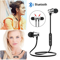 GUPBOO S8 magnétique Bluetooth écouteur sans fil sport casque stéréo basse musique casque casque avec micro