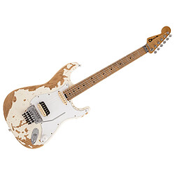 Henrik Danhage Limited Edition Signature Pro-Mod So-Cal Style 1 HS FR M White Relic Charvel 