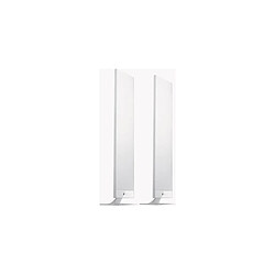 KEF T301 Blanc - Enceintes Bibliothèques (la paire) 