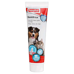 Beaphar - Pâte Dentifrice 2 Enzymes au Goût Foie pour Chien - 100g