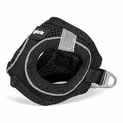 Harnais pour Chien Gloria Air Mesh Trek Star Réglable Noir Taille XXXS (18-20 cm) pas cher