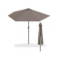 Imperial Relax Parasol mural droit GARDENIA en fibre 3x3 m 