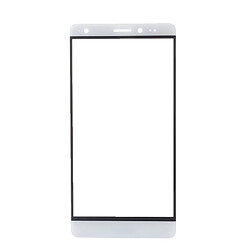 Wewoo Pour Huawei Mate S Blanc pièce détachée Lentille extérieure en verre