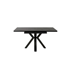 Inside 75 Table repas extensible PANINI 90(150) cm plateau céramique anthracite pas cher