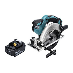 Makita DSS 611 F1 Scie circulaire à main sans fil, 18V 165 mm + 1x Batterie 3,0Ah - sans chargeur 